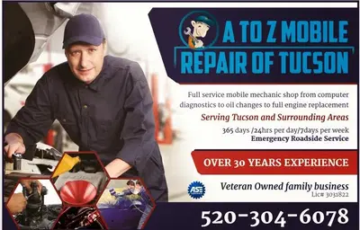 ( Mobile Mechanic ) AtoZ Mobile Repair Services of Tucson