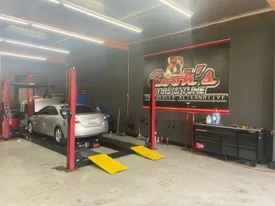 Cook's Tire & Tune Orange