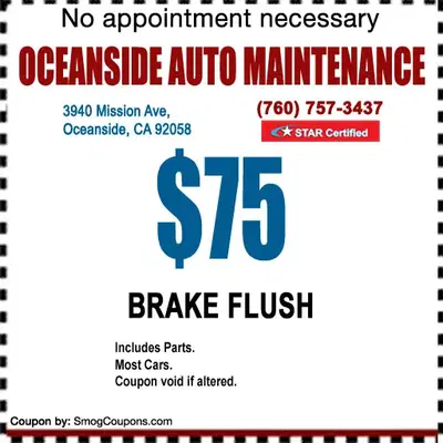 Auto Repair Oil Change Oceanside