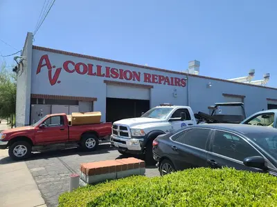 A V Collision