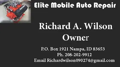 ELITE MOBILE AUTO REPAIR