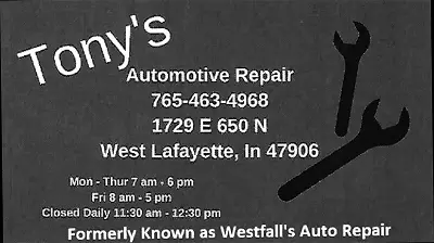 Tony's Automotive Repair