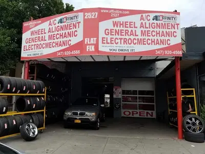 Affinity New Tires, Auto Repair, Wheel Alignment, General Mechanic