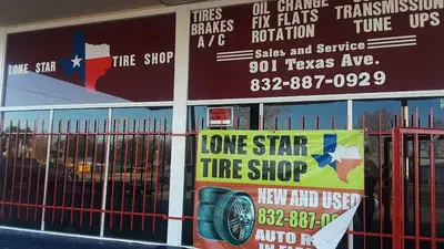Lone star tire shop