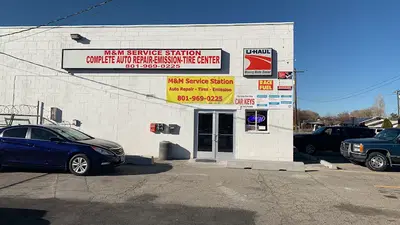 M&M Service Station Auto Repair.